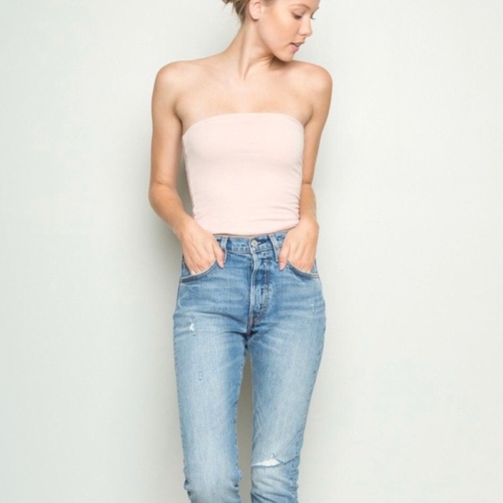 BARELY WORN Brandy Melville tube top